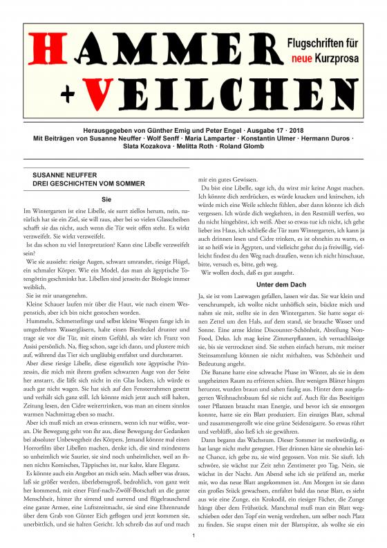 Cover-Bild Hammer + Veilchen Nr. 17