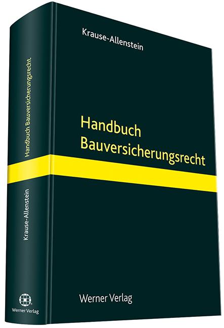 Cover-Bild Handbuch Bauversicherungsrecht