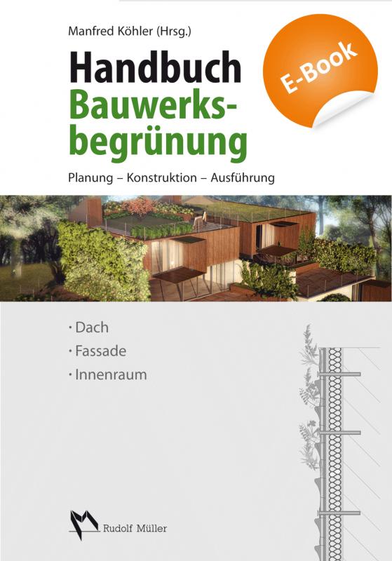 Cover-Bild Handbuch Bauwerksbegrünung - E-Book (PDF)