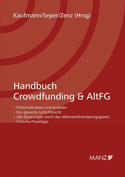Cover-Bild Handbuch Crowdfunding & AltFG