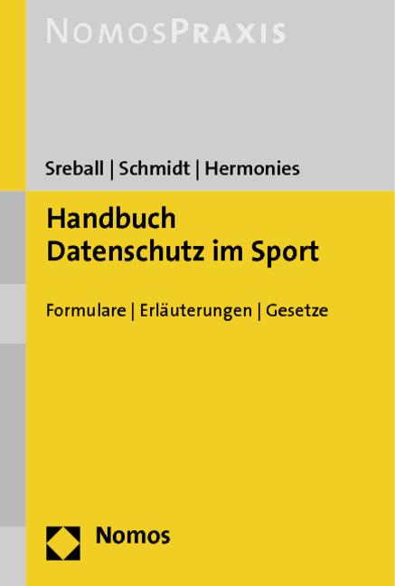 Cover-Bild Handbuch Datenschutz im Sport