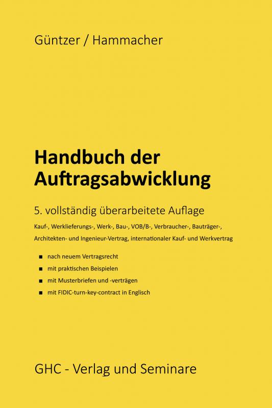 Cover-Bild Handbuch der Auftragsabwicklung