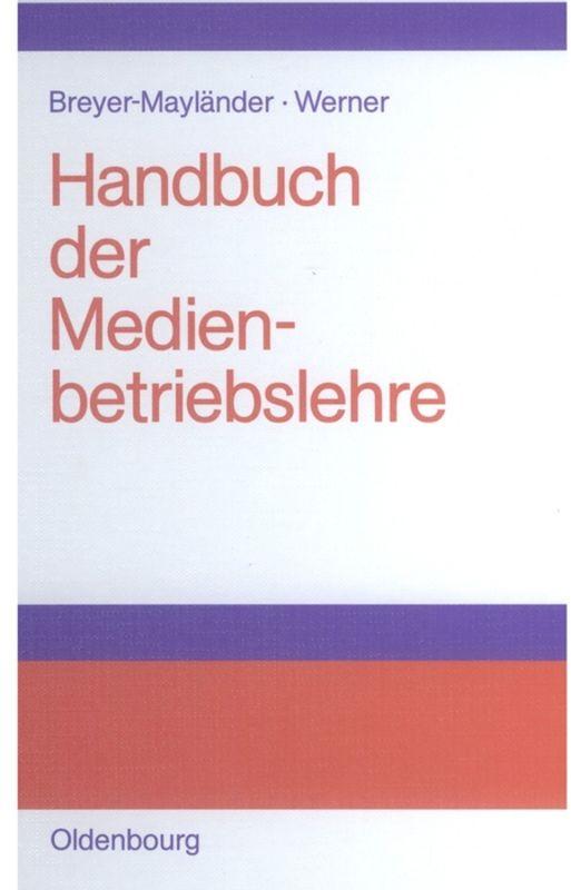 Cover-Bild Handbuch der Medienbetriebslehre