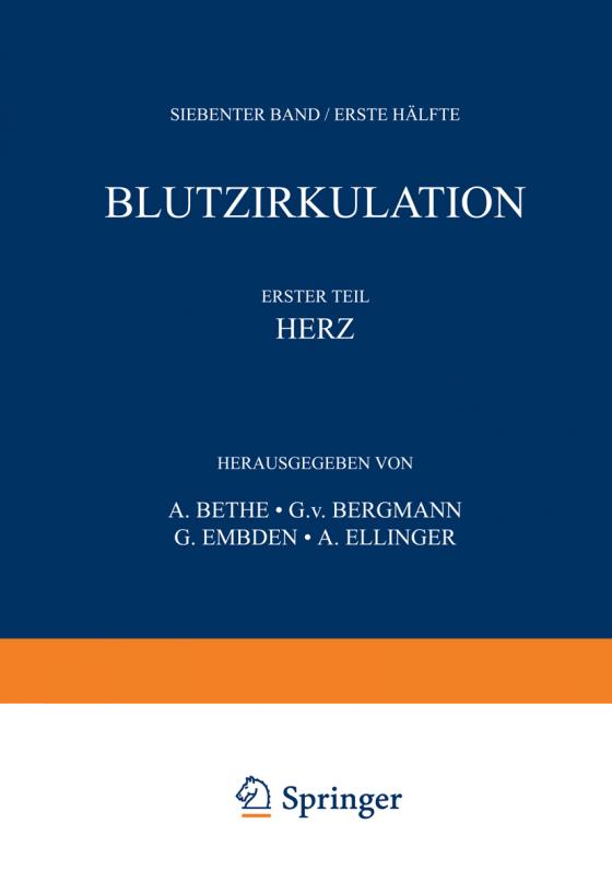 Cover-Bild Handbuch der normalen und pathologischen Physiologie