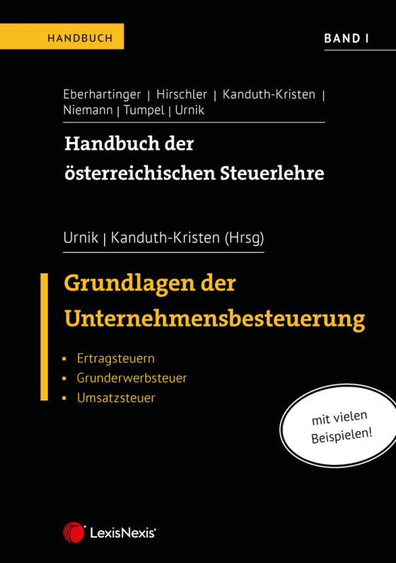 Cover-Bild Handbuch der österreichischen Steuerlehre, Band I