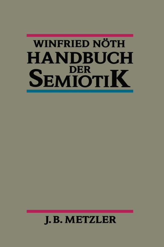 Cover-Bild Handbuch der Semiotik