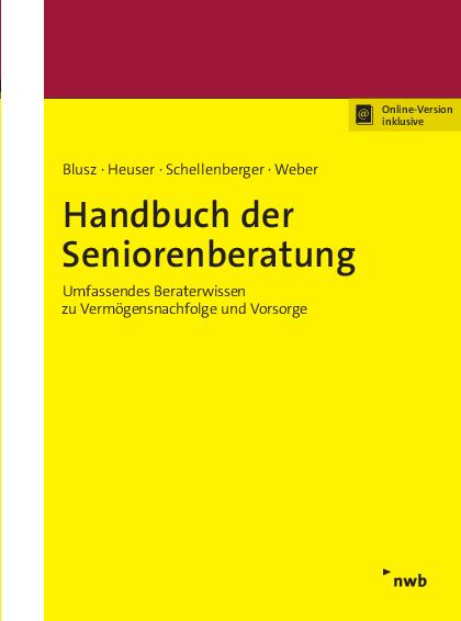 Cover-Bild Handbuch der Seniorenberatung
