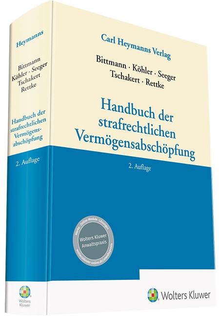 Cover-Bild Handbuch der strafrechtlichen Vermögensabschöpfung