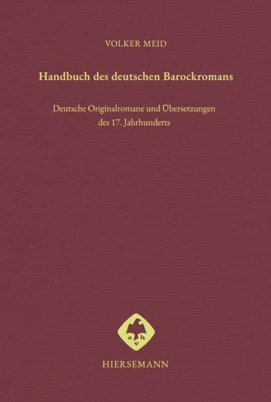 Cover-Bild Handbuch des deutschen Barockromans