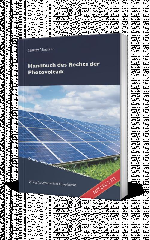 Cover-Bild Handbuch des Rechts der Photovoltaik