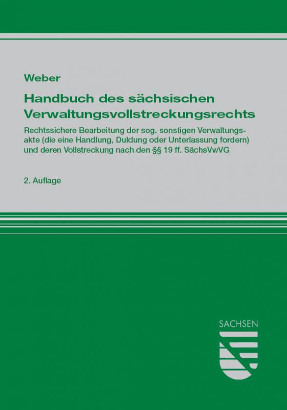 Cover-Bild Handbuch des sächsischen Verwaltungsvollstreckungsrechts