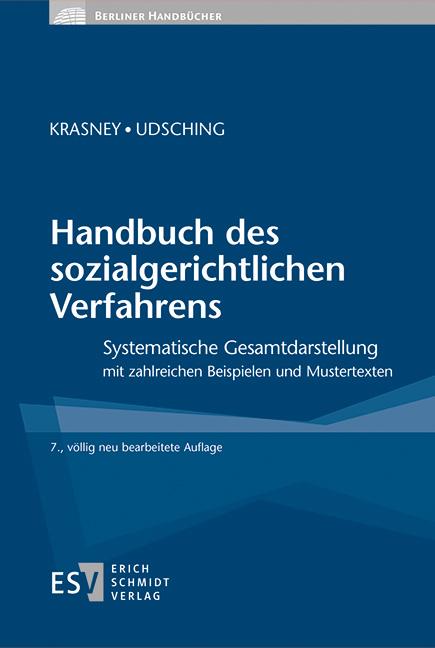 Cover-Bild Handbuch des sozialgerichtlichen Verfahrens