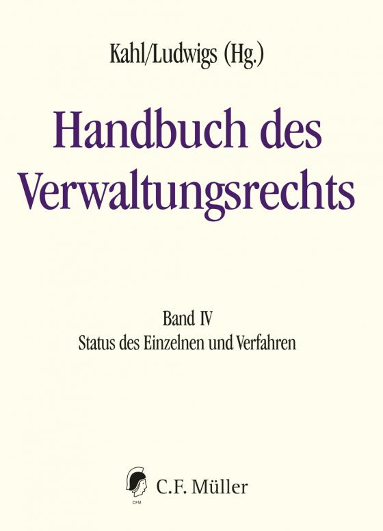 Cover-Bild Handbuch des Verwaltungsrechts