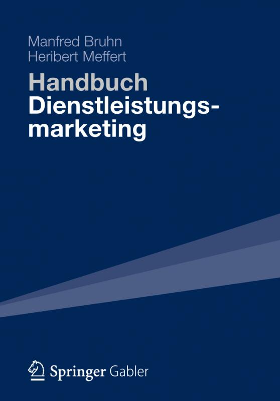 Cover-Bild Handbuch Dienstleistungsmarketing