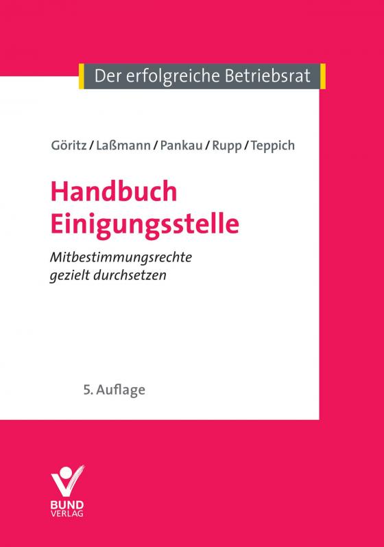 Cover-Bild Handbuch Einigungsstelle