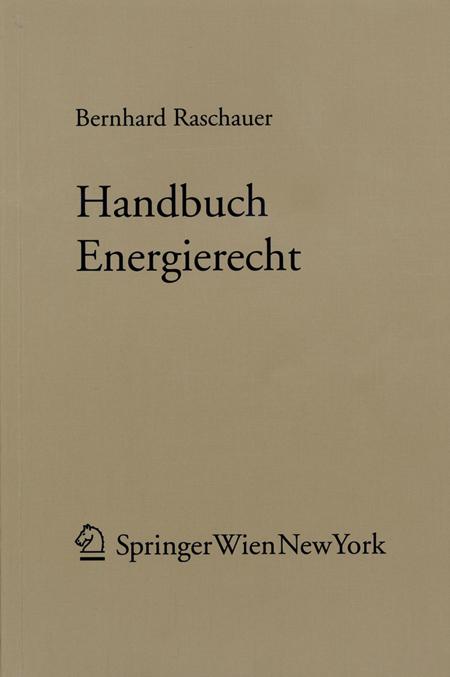 Cover-Bild Handbuch Energierecht