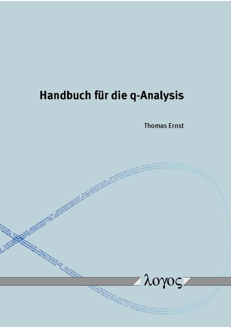Cover-Bild Handbuch für die q-Analysis