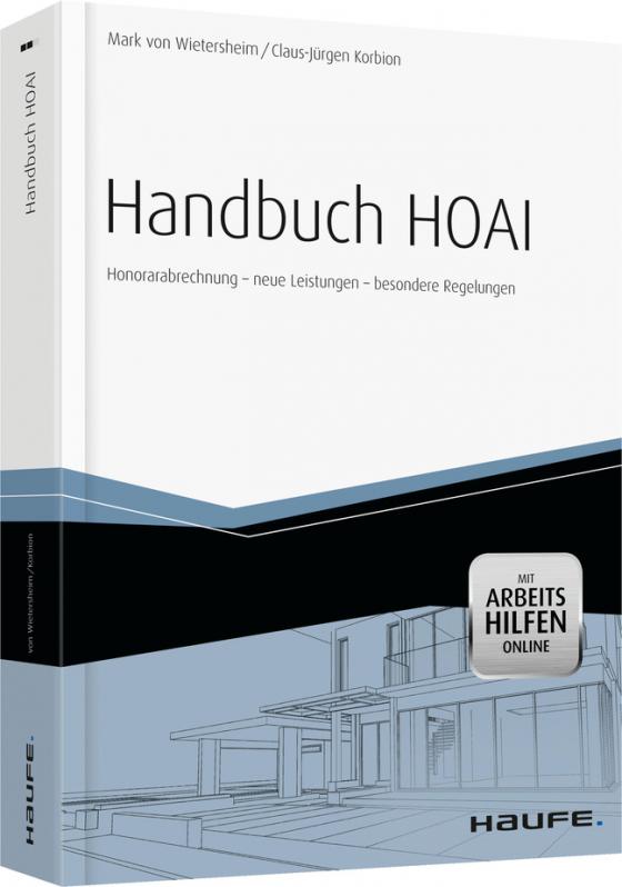 Cover-Bild Handbuch HOAI - inkl. Arbeitshilfen online