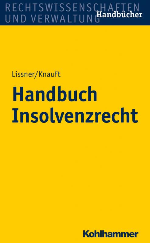 Cover-Bild Handbuch Insolvenzrecht