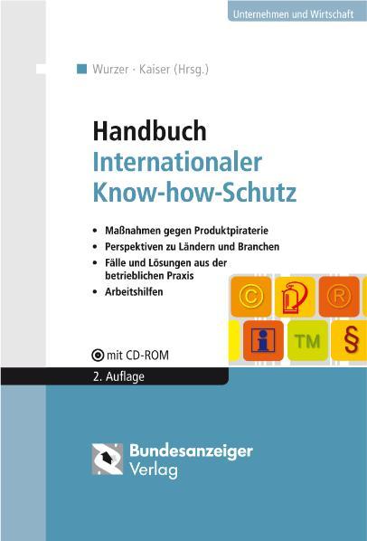 Cover-Bild Handbuch Internationaler Know-how-Schutz