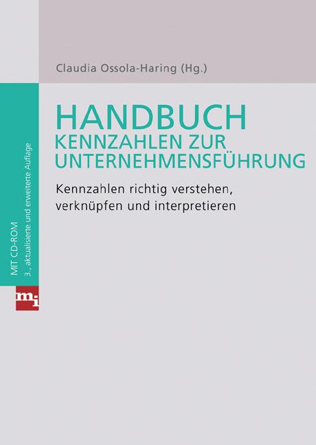 Cover-Bild Handbuch Kennzahlen zur Unternehmensführung 