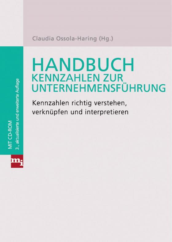 Cover-Bild Handbuch Kennzahlen zur Unternehmensführung