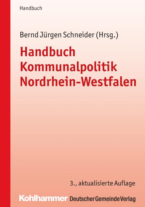 Cover-Bild Handbuch Kommunalpolitik Nordrhein-Westfalen