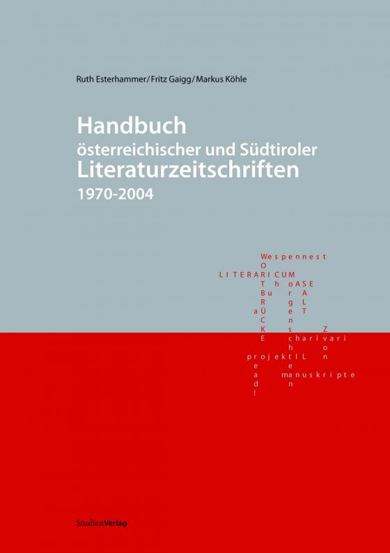 Cover-Bild Handbuch österreichischer und Südtiroler Literaturzeitschriften 1970-2004