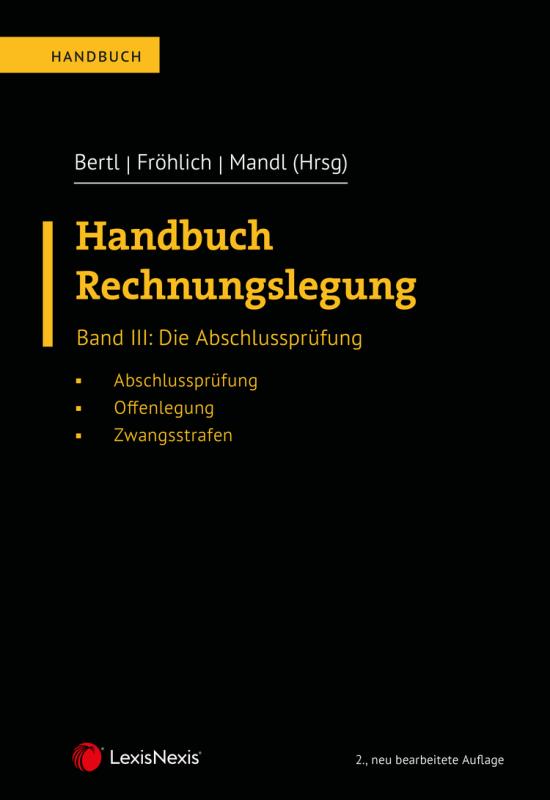 Cover-Bild Handbuch Rechnungslegung / Handbuch Rechnungslegung, Band III: Die Abschlussprüfung