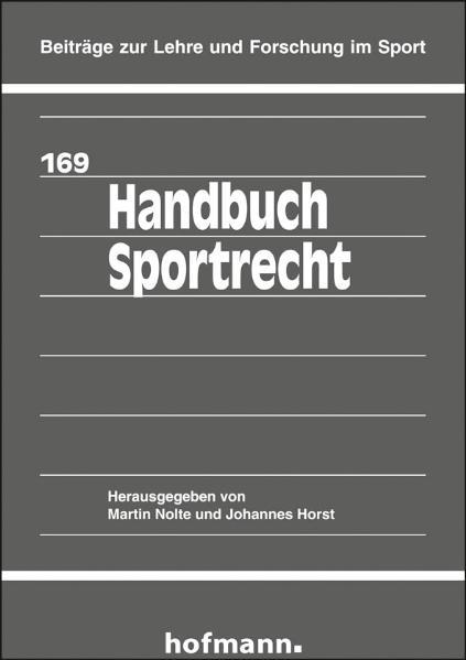 Cover-Bild Handbuch Sportrecht