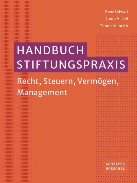 Cover-Bild Handbuch Stiftungspraxis