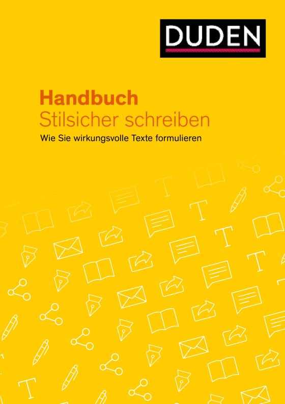 Cover-Bild Handbuch Stilsicher schreiben