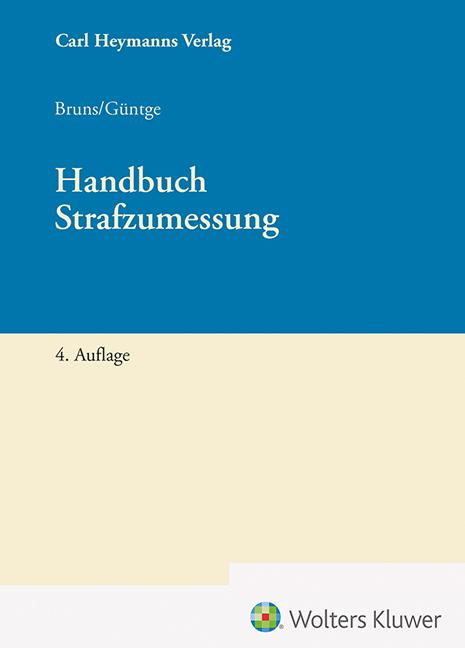 Cover-Bild Handbuch Strafzumessung
