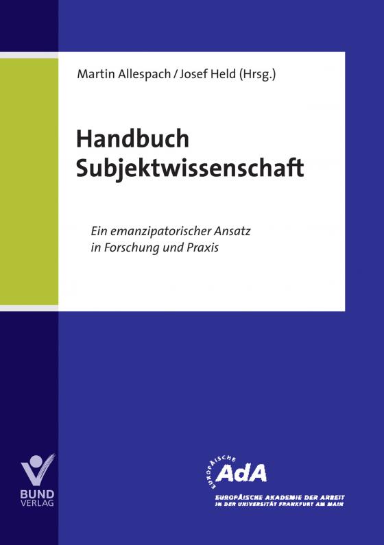 Cover-Bild Handbuch Subjektwissenschaft