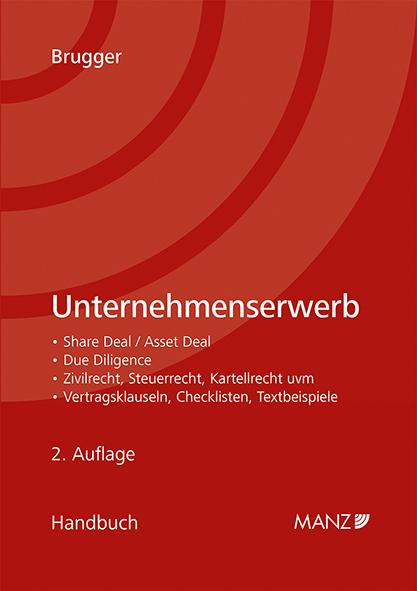 Cover-Bild Handbuch Unternehmenserwerb