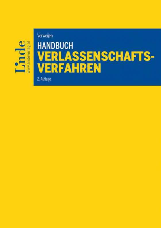 Cover-Bild Handbuch Verlassenschaftsverfahren