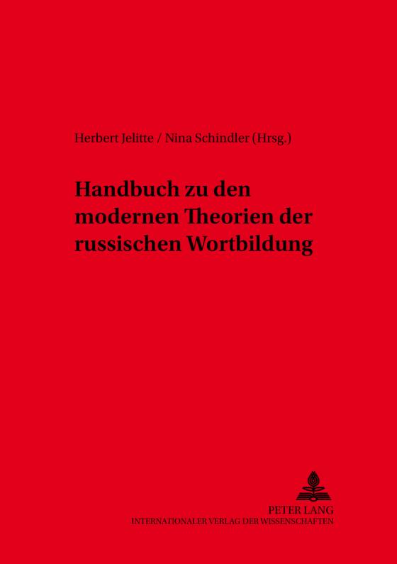 Cover-Bild Handbuch zu den modernen Theorien der russischen Wortbildung