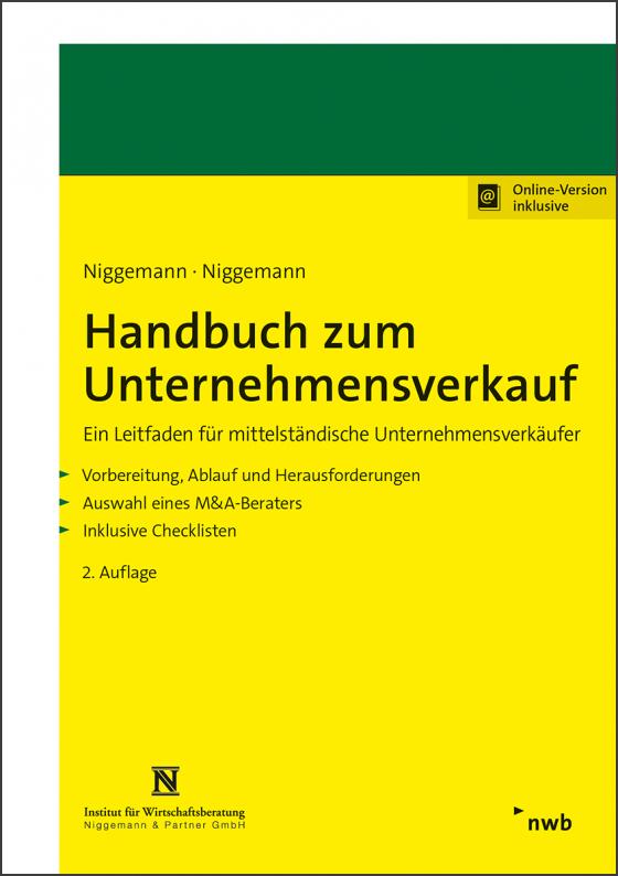 Cover-Bild Handbuch zum Unternehmensverkauf