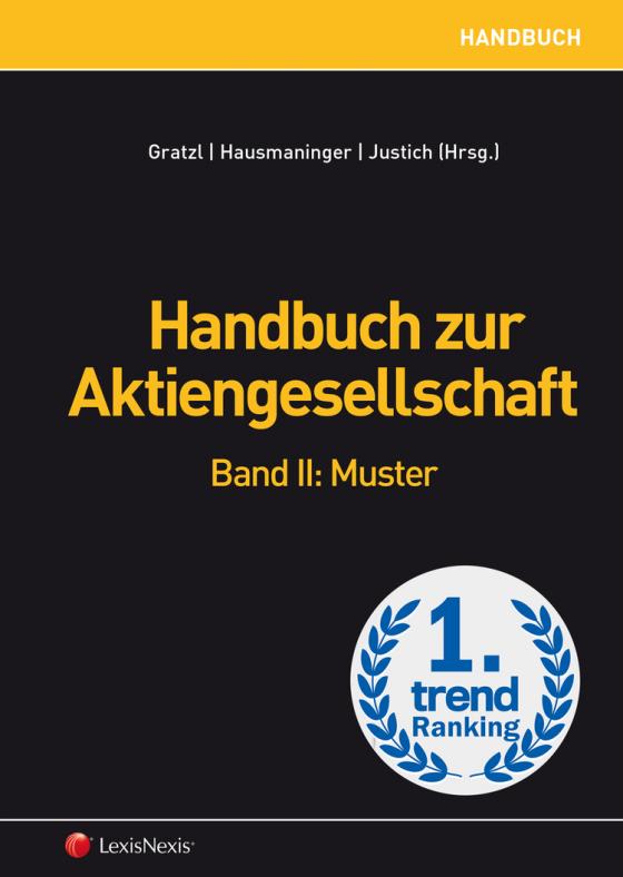 Cover-Bild Handbuch zur Aktiengesellschaft / Handbuch zur Aktiengesellschaft, Band II