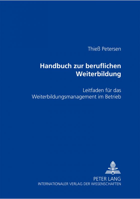 Cover-Bild Handbuch zur beruflichen Weiterbildung