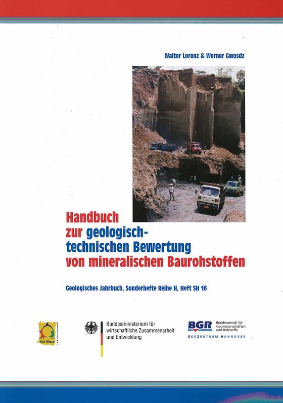 Cover-Bild Handbuch zur geologisch-technischen Bewertung von mineralischen Baurohstoffen