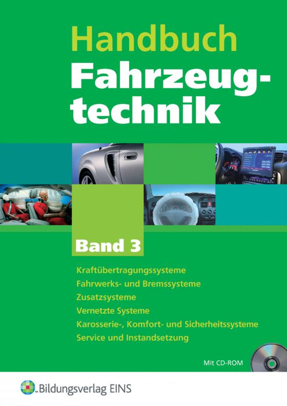 Cover-Bild Handbücher Fahrzeugtechnik / Handbuch Fahrzeugtechnik