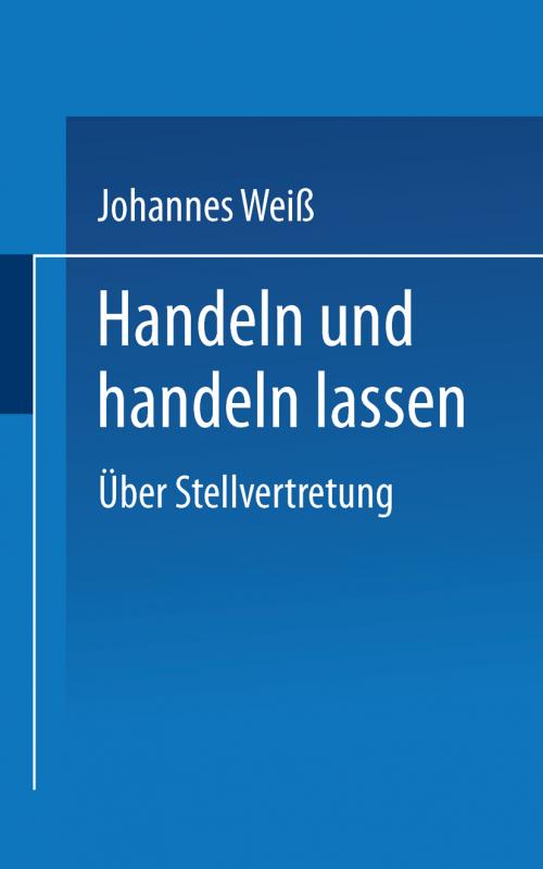 Cover-Bild Handeln und handeln lassen