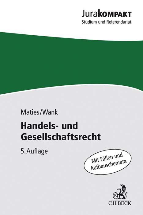Cover-Bild Handels- und Gesellschaftsrecht