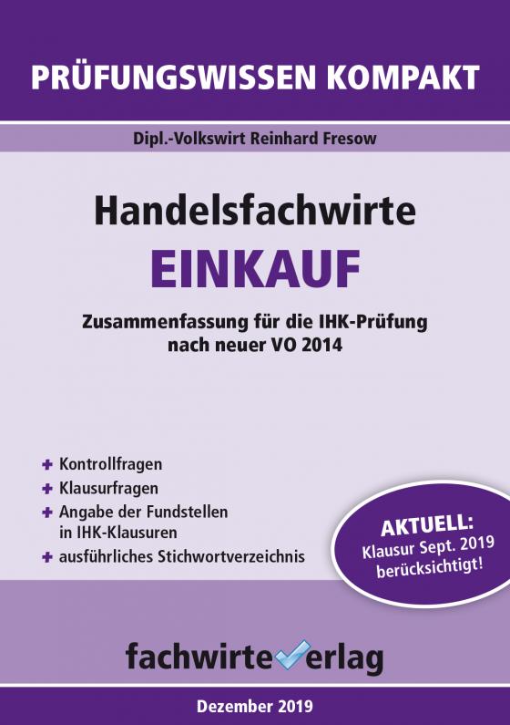 Cover-Bild Handelsfachwirte: Einkauf