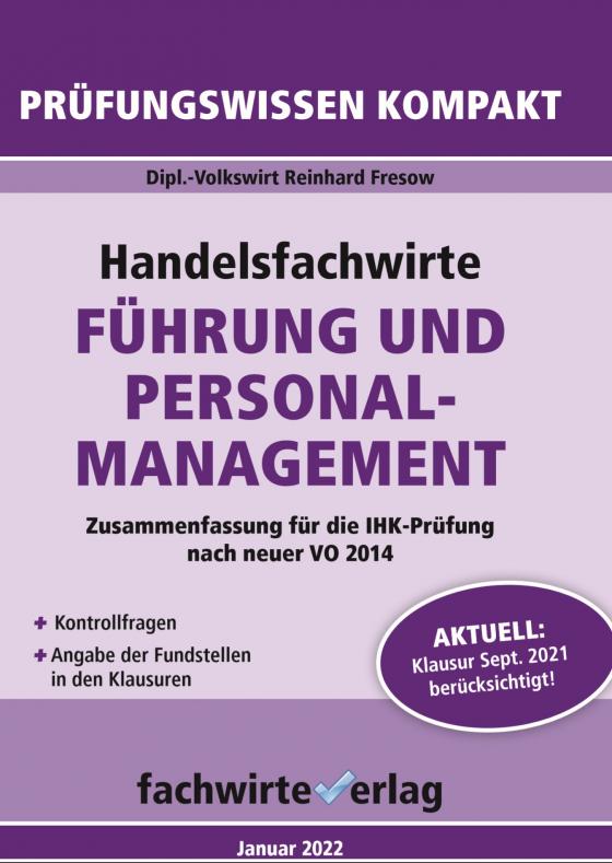 Cover-Bild Handelsfachwirte: Führung und Personalmanagement