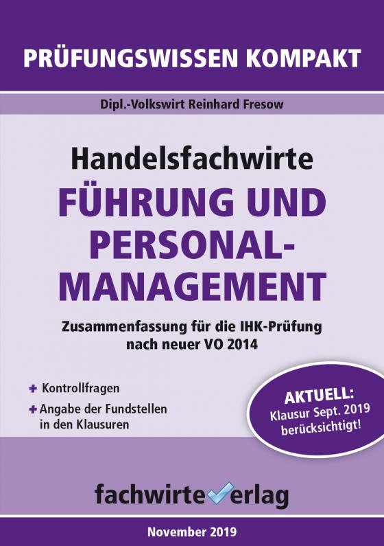 Cover-Bild Handelsfachwirte: Führung und Personalmanagement