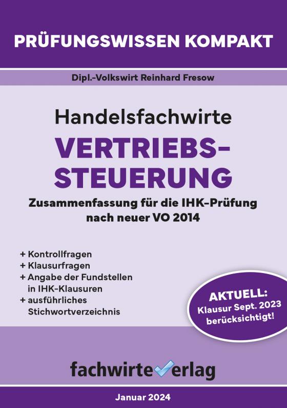 Cover-Bild Handelsfachwirte: Vertriebssteuerung