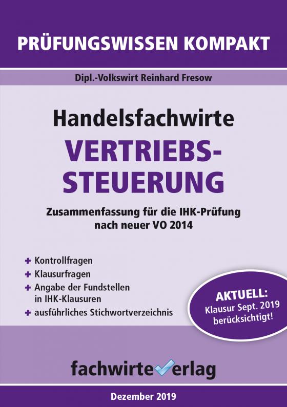 Cover-Bild Handelsfachwirte: Vertriebssteuerung