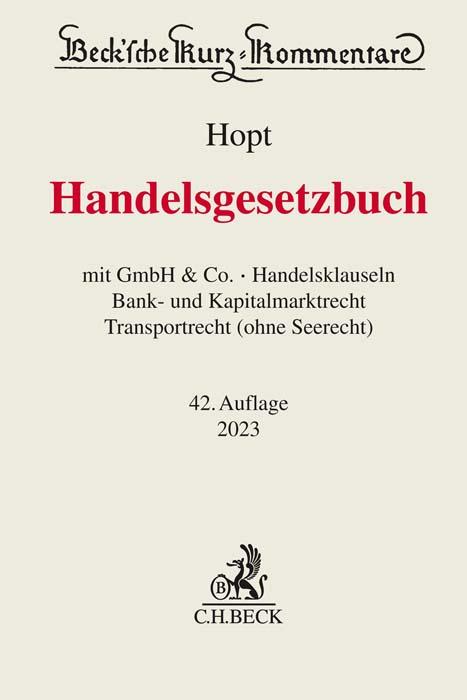 Cover-Bild Handelsgesetzbuch